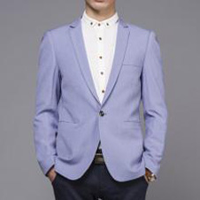 休闲西服款式风格花样繁多，让你度假外出风采无限！