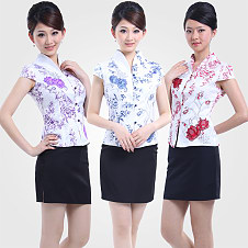 酒店夏季工装,服务行业工装定制