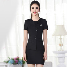 [图解]女士正装套裙的长度要求_职业装裙子长度标准