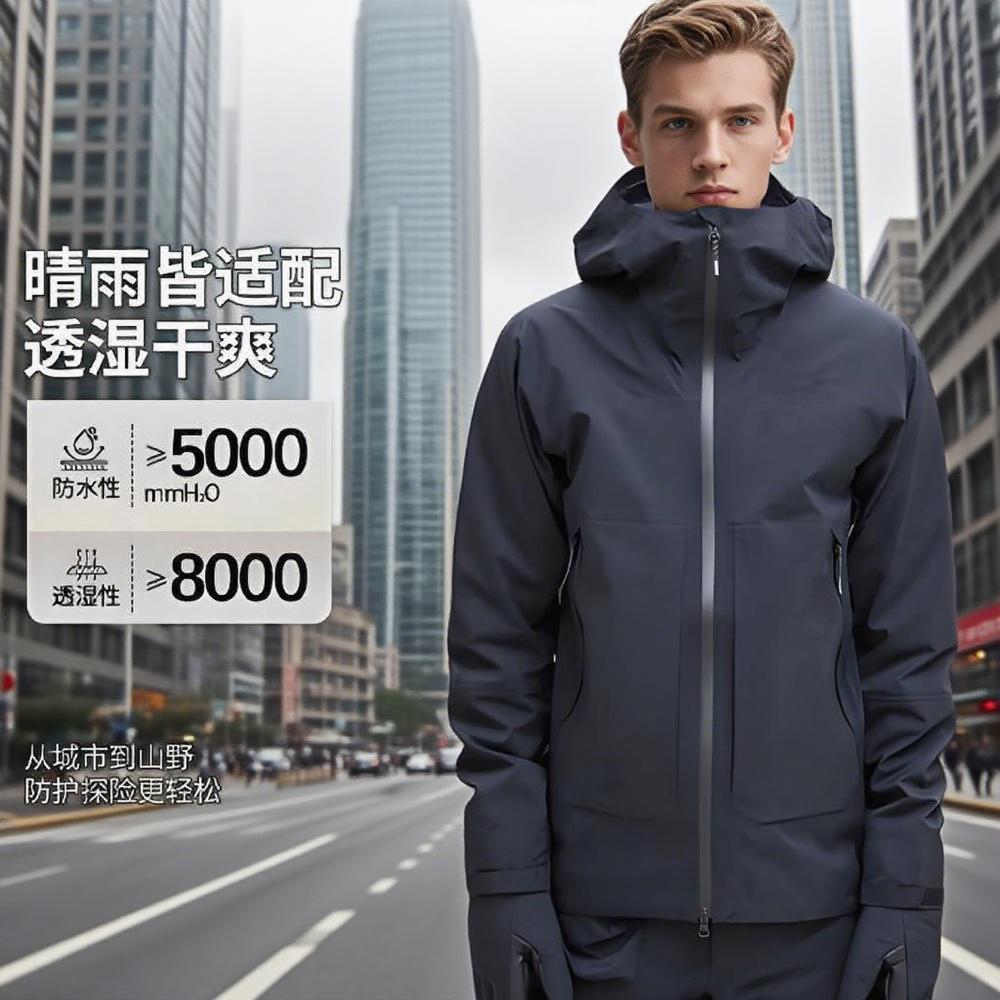 工作服定制选择软壳拼色冲锋衣的定制要点?