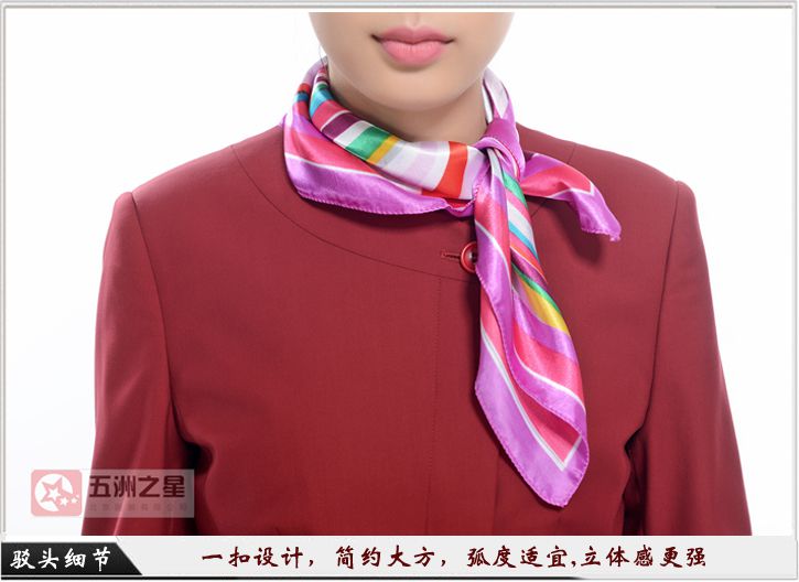 酒店职业装女装定制细节图