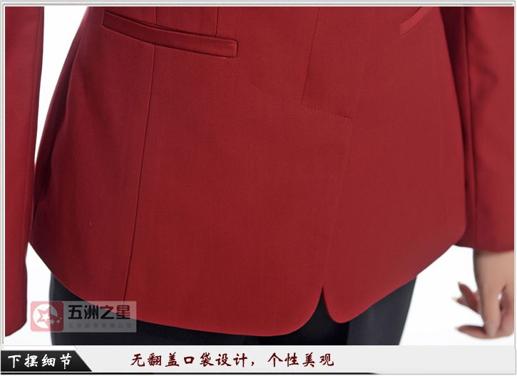 酒店职业装女装定制细节图
