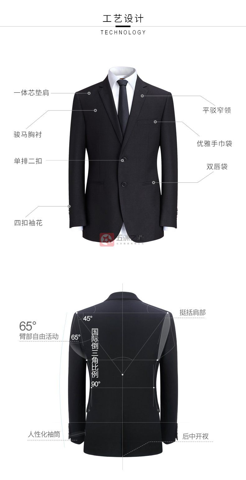 工服定做款式图介绍