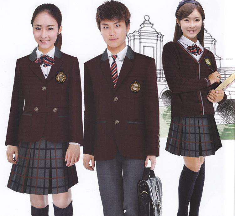 中学生校服定做面料